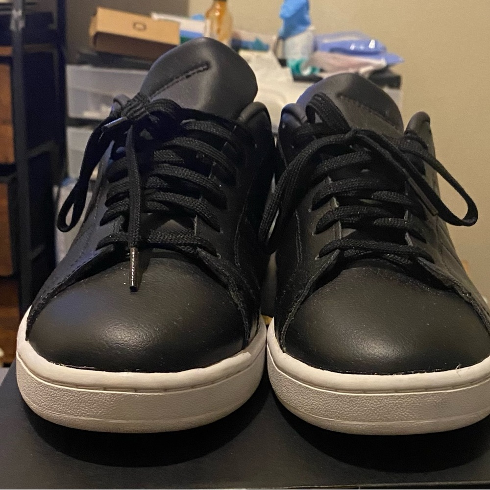 Adidas Black and White Sneakers